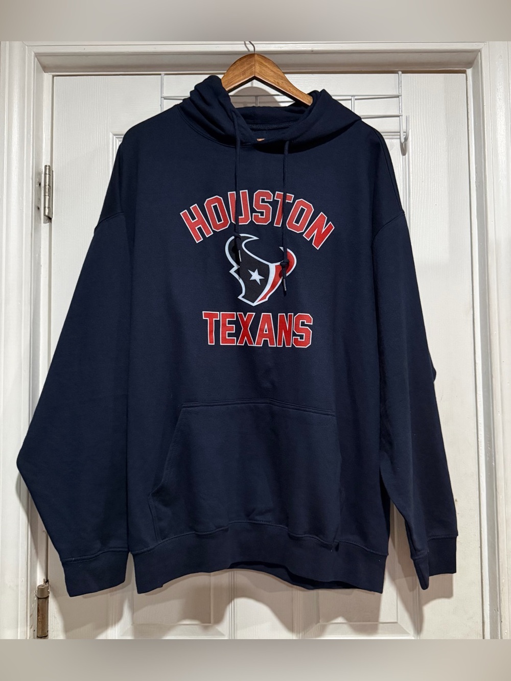 Houston Texans Hoodie NFL Team Apparel Blue Size 2X